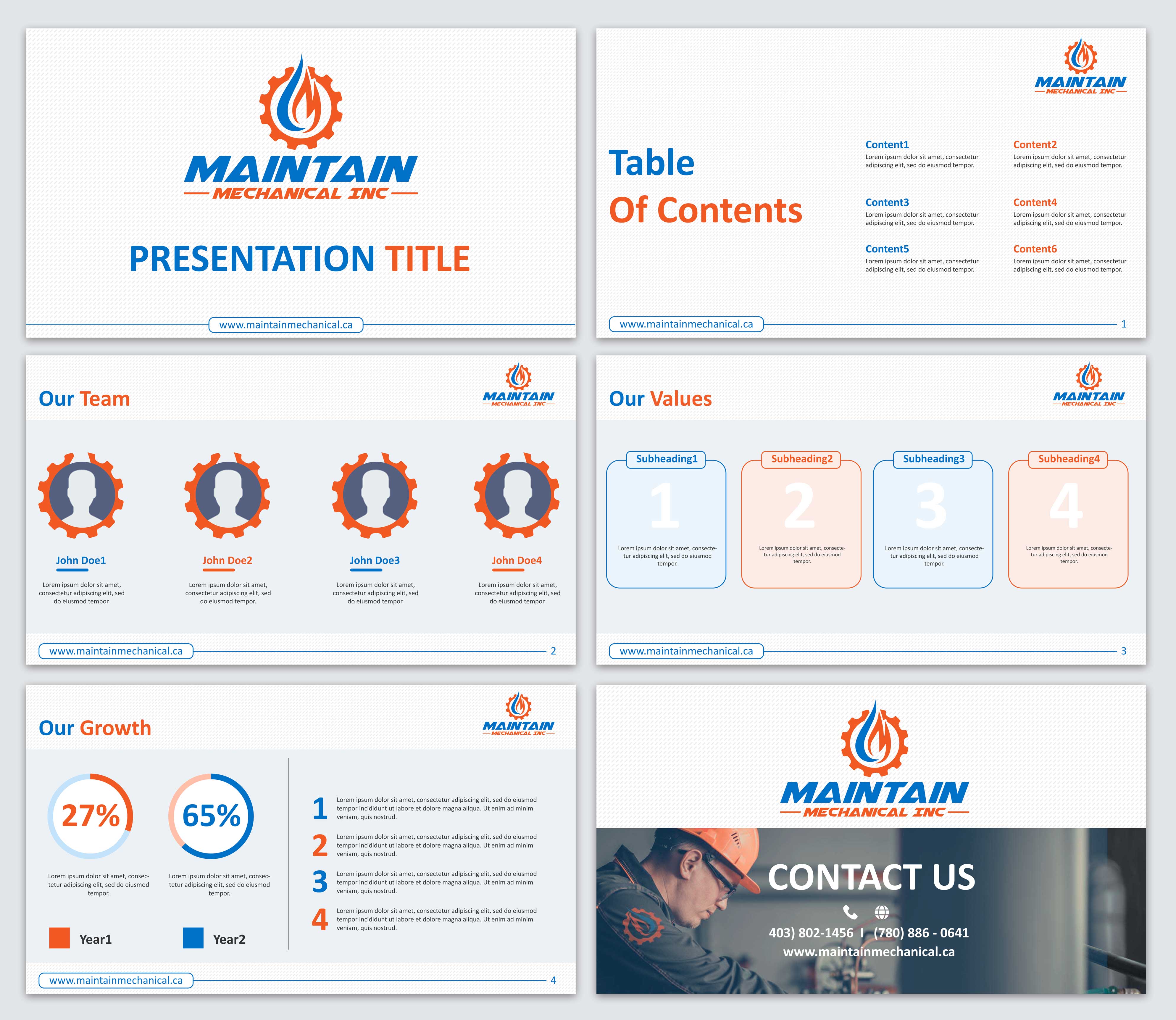 Diseño de PowerPoint por SAI DESIGNS para este proyecto | Diseño #28438953
