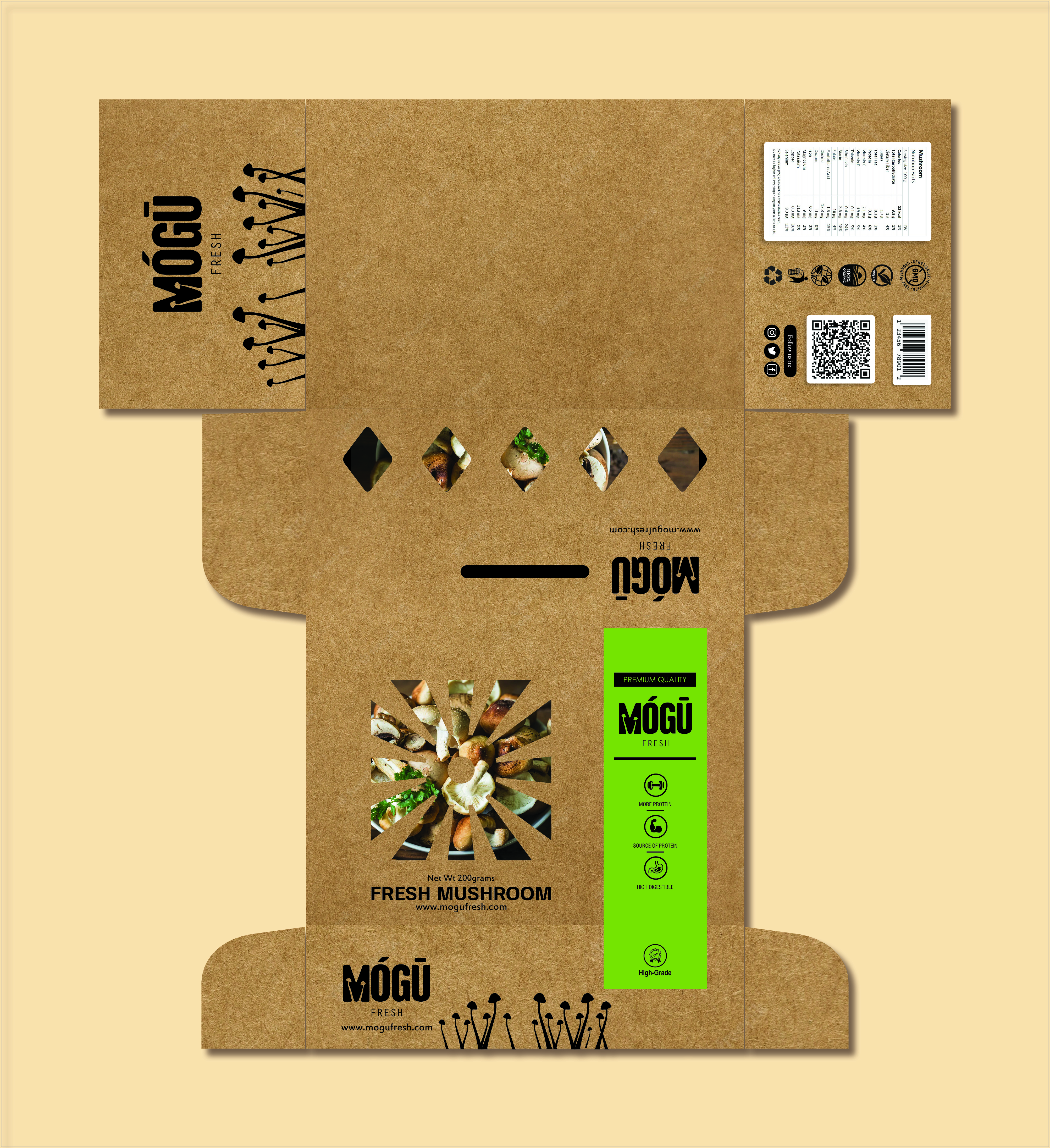 Verpackungs-Design von Tuba Art Studio. IZ (IMRAN ZW) für Mógu | Design #28420860