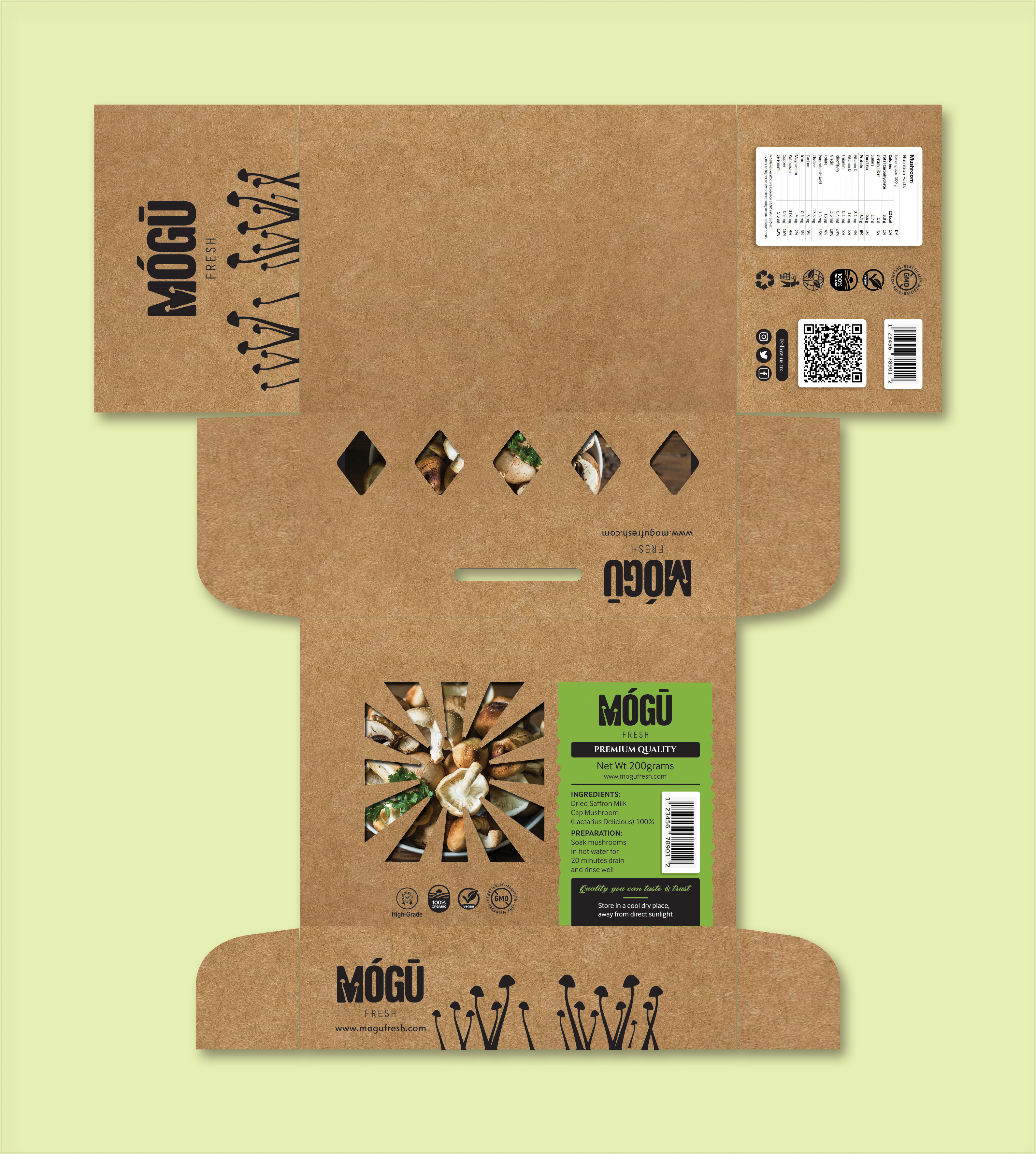 Packaging Design by Tuba Art Studio. IZ (IMRAN ZW) for Mógu | Design #28426335