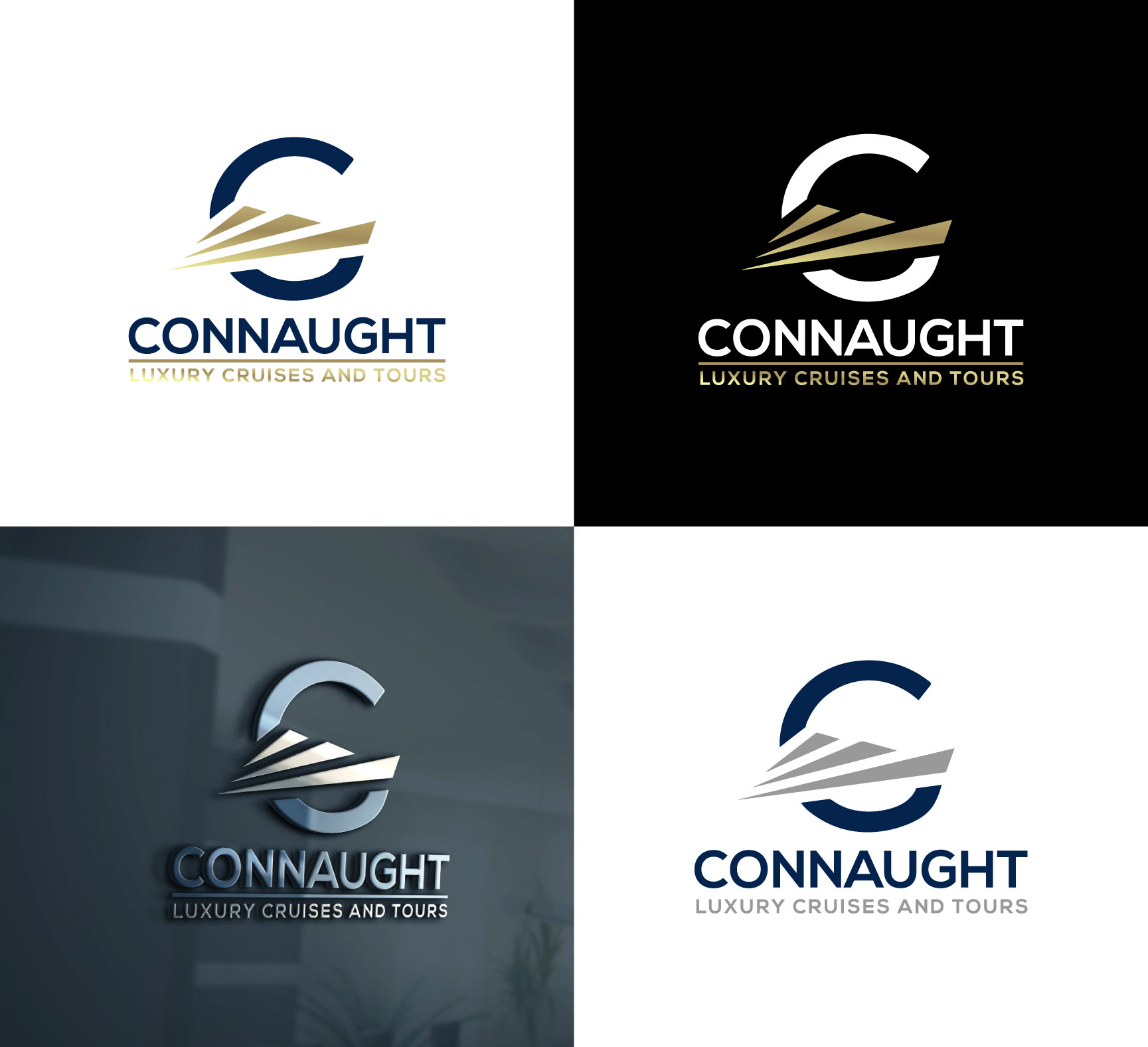 Logo-Design von riyad123 für Connaught Luxury Cruises and Tours | Design: #28444228