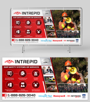 Intrepid Trade Show Banner | Diseño de Stand de Feria por SAI DESIGNS
