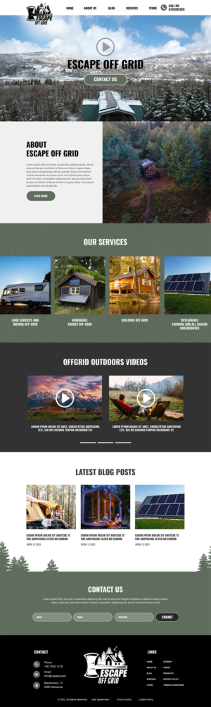 Wordpress Design by MAHABA for this project | Design: #28418896