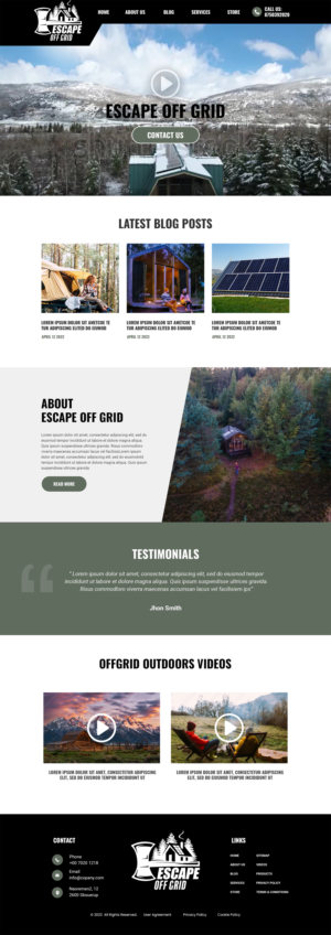 Wordpress Design by MAHABA for this project | Design: #28424822
