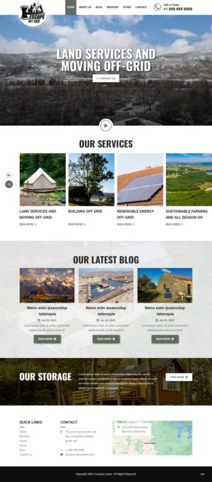 Wordpress Design by pb for this project | Design #28425424