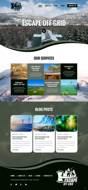 Wordpress Design by pb for this project | Design: #28425425