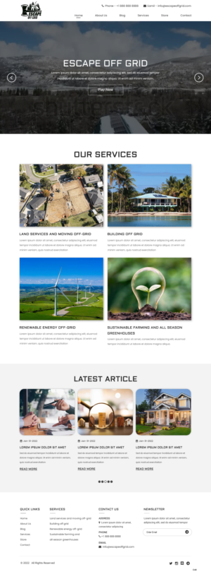 Wordpress Design by pb for this project | Design: #28425427