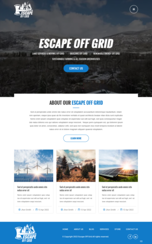 Wordpress Design by pb for this project | Design: #28425428