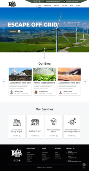 Wordpress Design by pb for this project | Design: #28425429