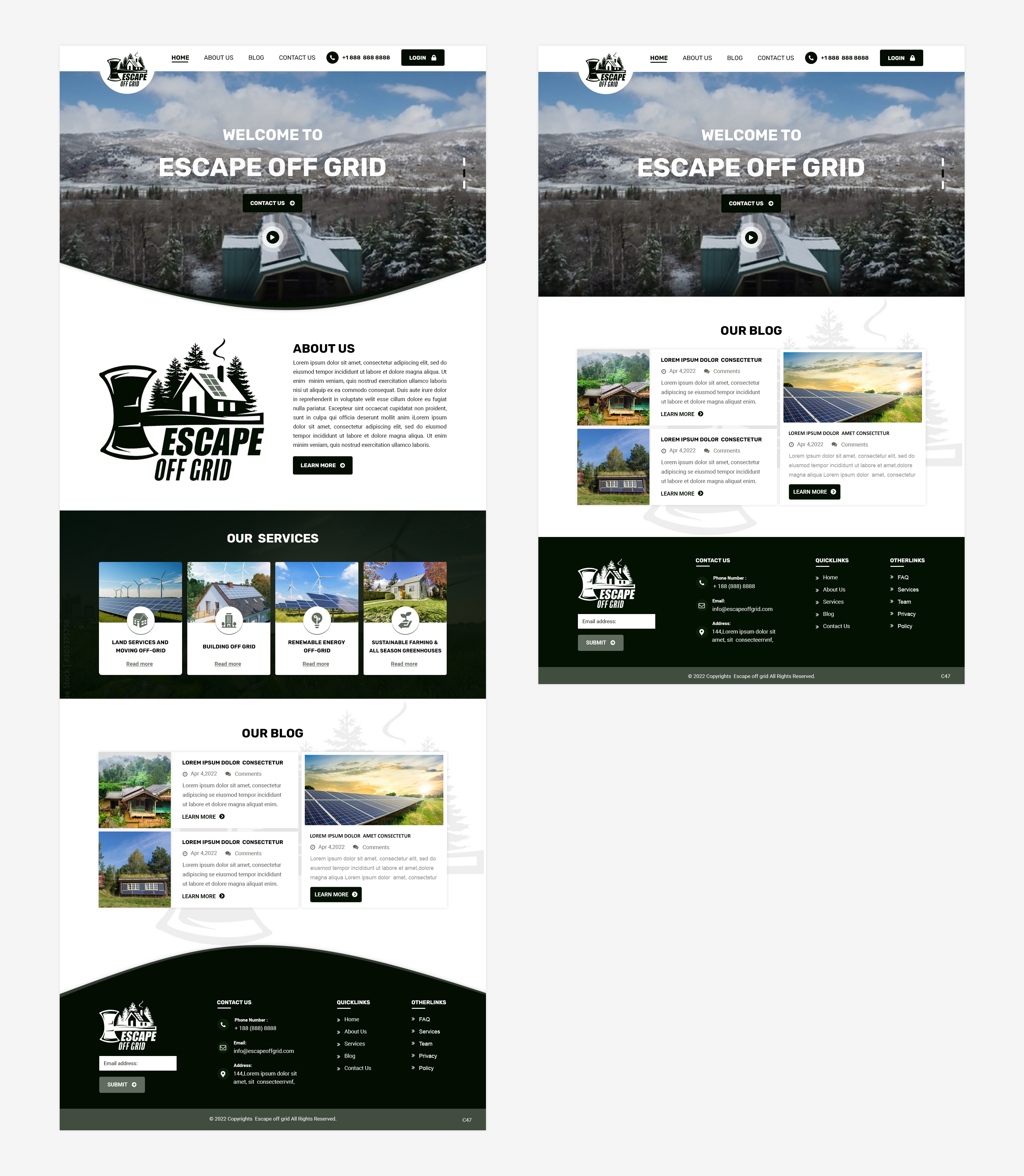 Wordpress Design by pb for this project | Design #28425430