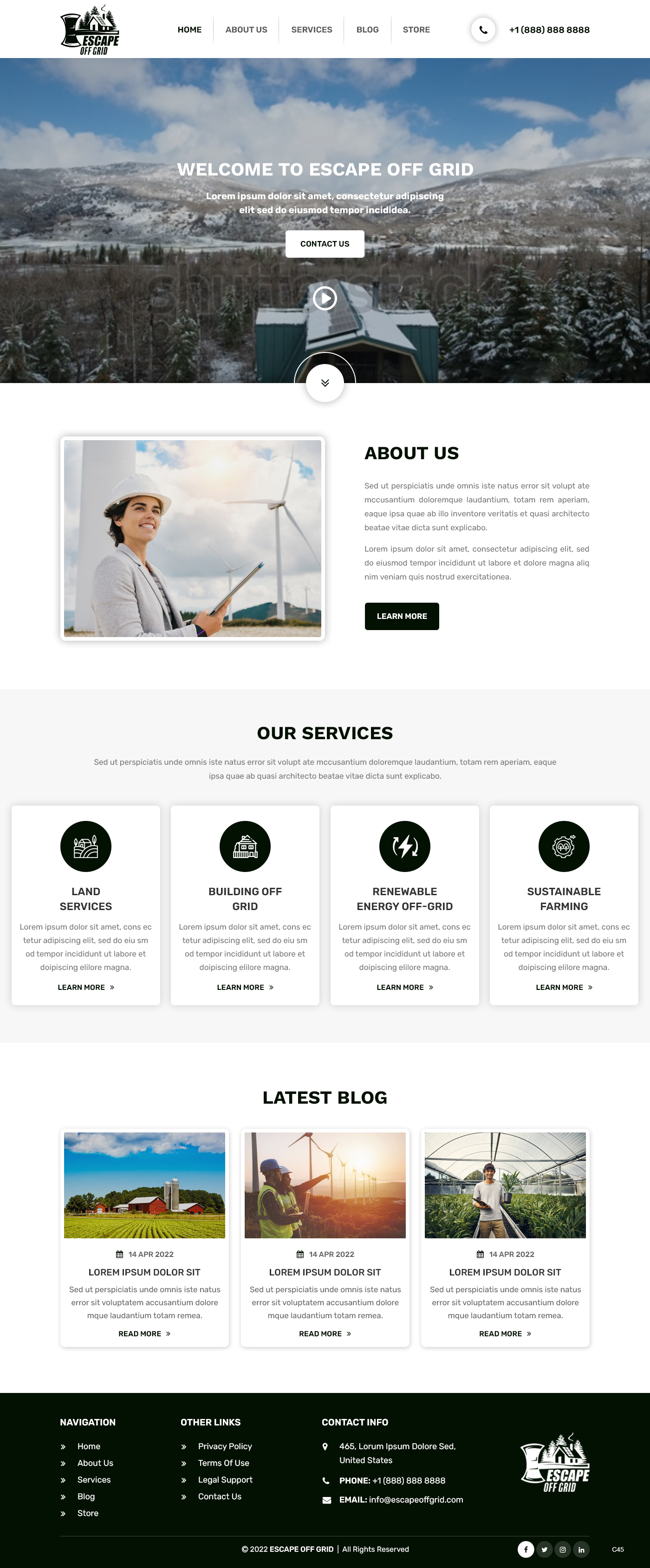 Wordpress Design by pb for this project | Design #28425431