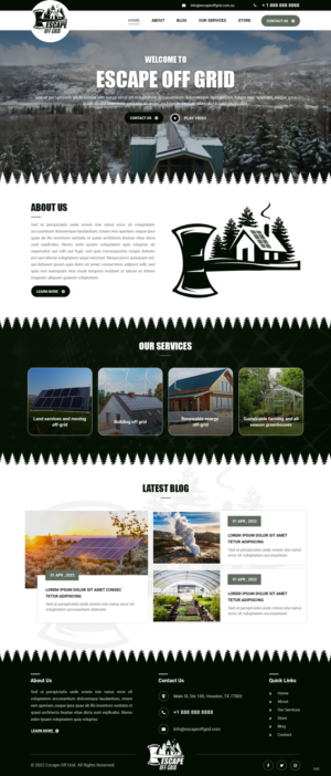 Wordpress Design by pb for this project | Design: #28425432