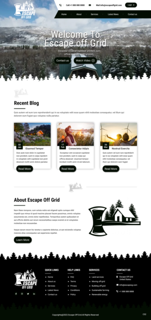 Wordpress Design by pb for this project | Design: #28425439