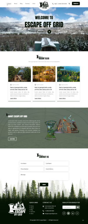 Wordpress Design by pb for this project | Design: #28425440