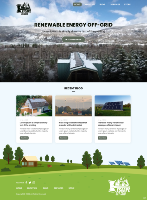 Wordpress Design by pb for this project | Design: #28425446