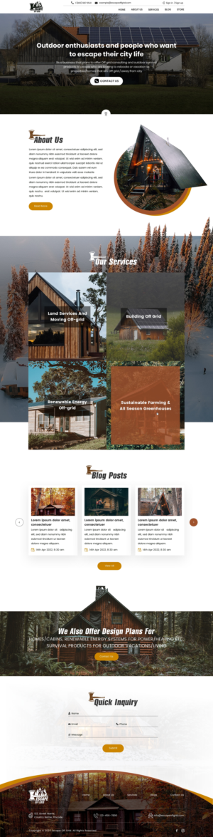 WordPress-Design von Sbss für dieses Projekt | Design: #28430832