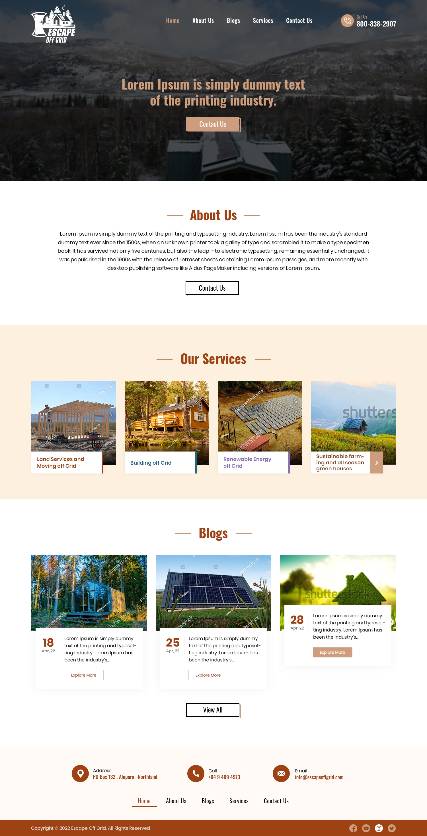 Wordpress Design by Ved Web Services for this project | Design #28425794