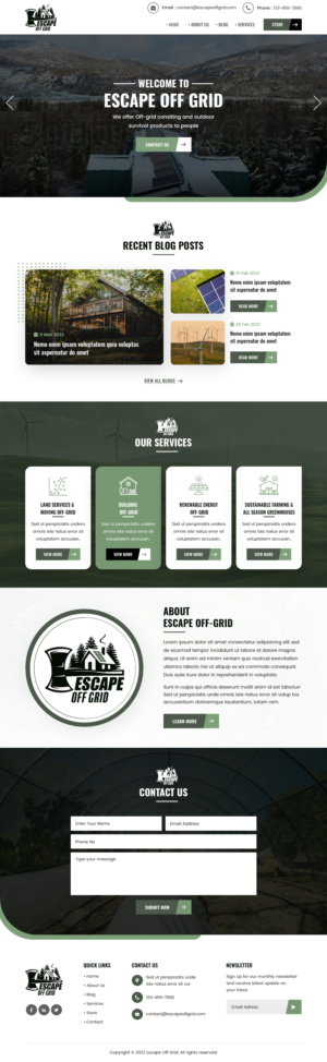 Wordpress Design by sai.designer87 for this project | Design: #28424243