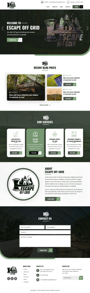 Wordpress Design by sai.designer87 for this project | Design: #28424244