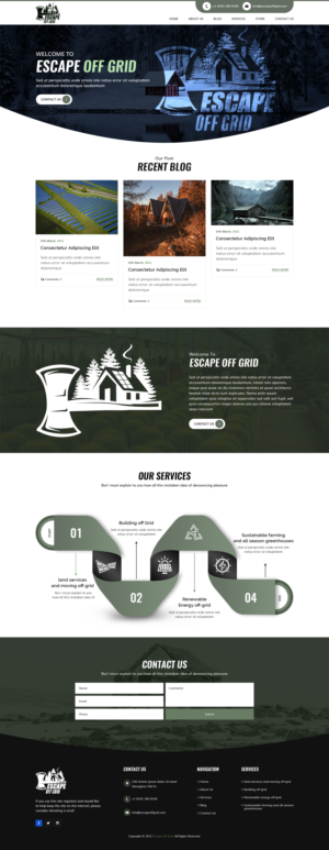 Wordpress Design by sai.designer87 for this project | Design: #28429924