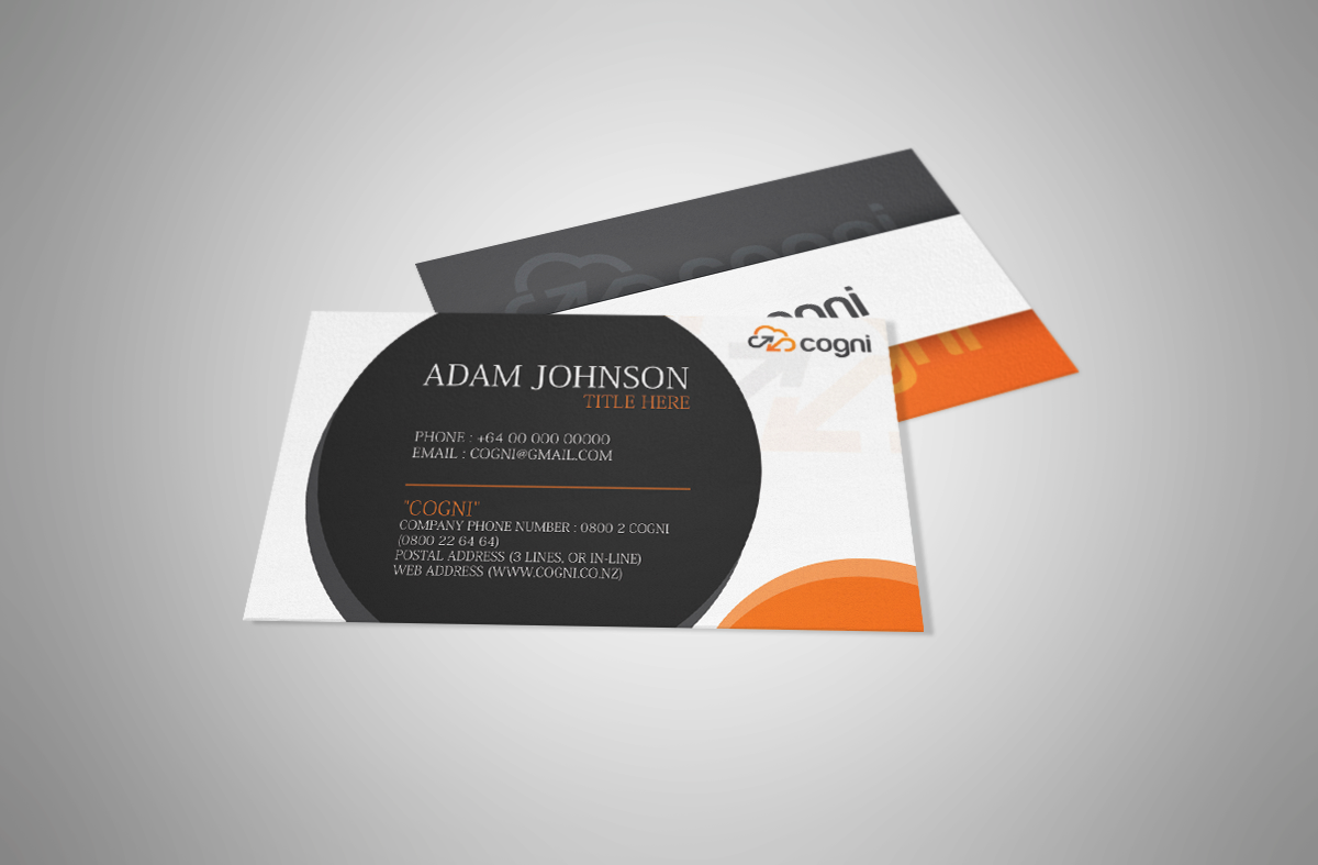 Design de Carte de Visite par Attaf Othman pour Cogni | Design #3068522