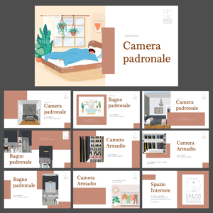 Interior designer needs a power point template design | Diseño de PowerPoint por AZ