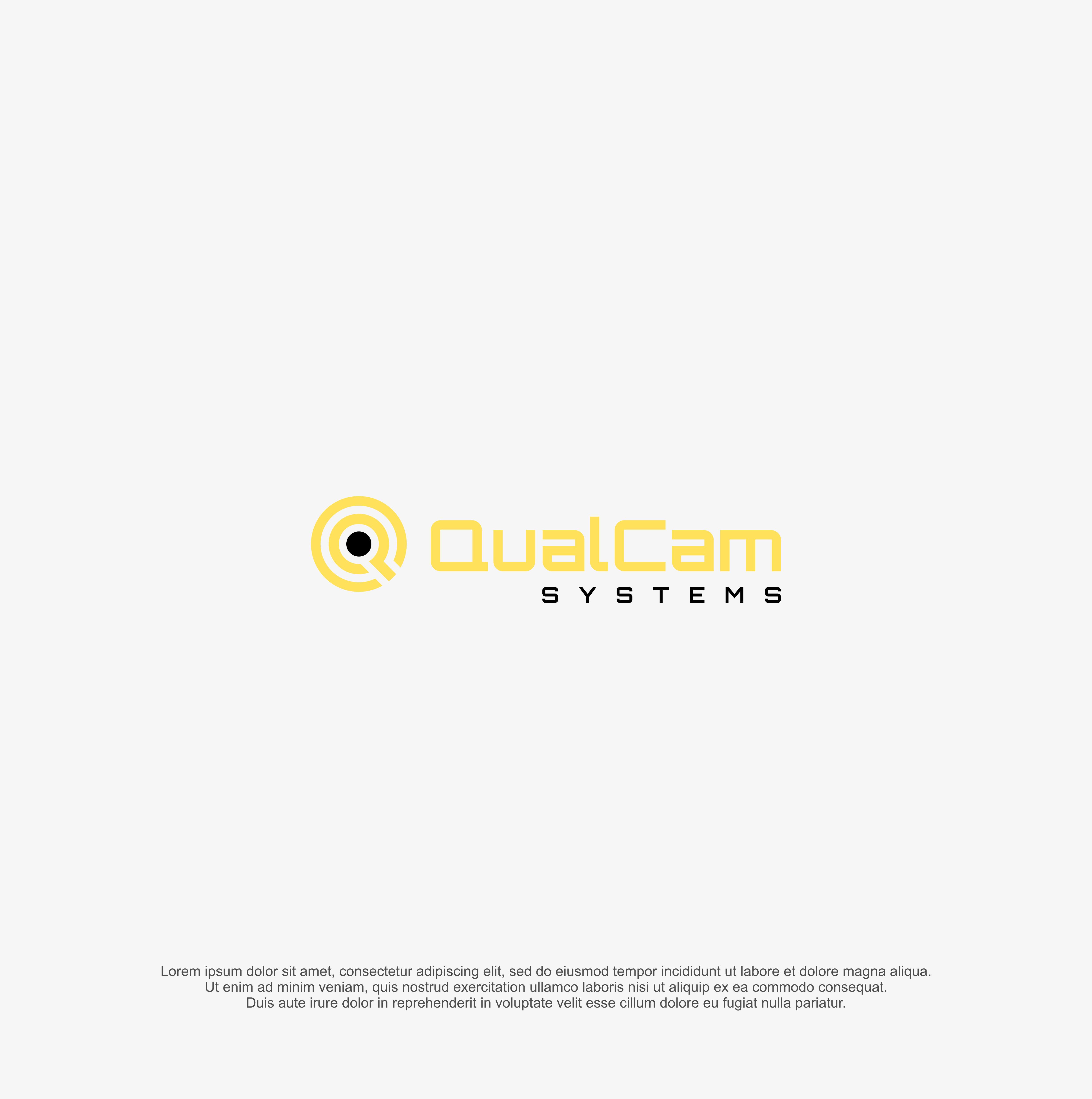Diseño de Logo por R!CKY para QualCam Systems | Diseño #28439690