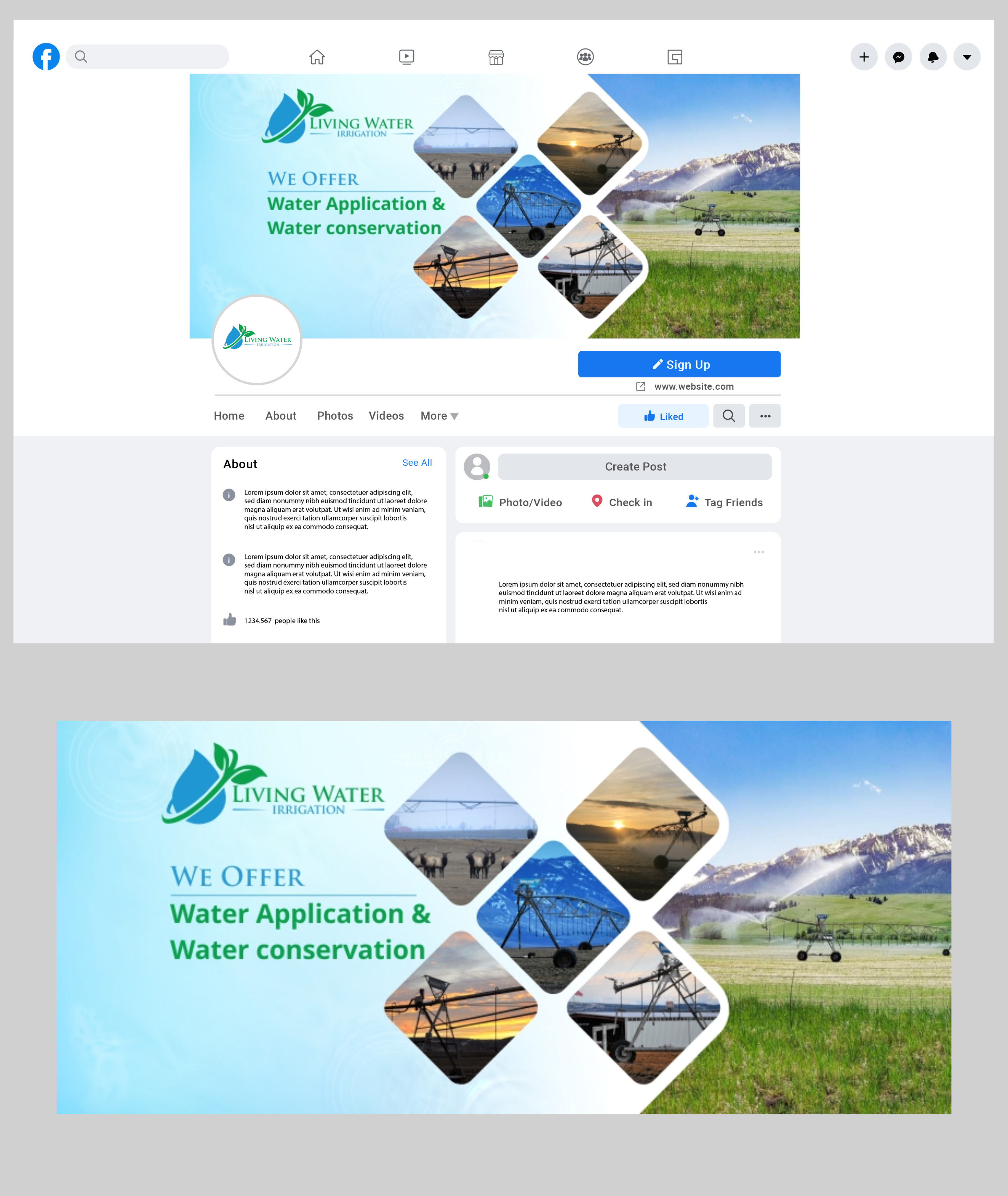 Diseño de Facebook por ecorokerz para este proyecto | Diseño #28423842