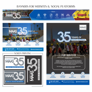 Graphic Design by Excellar Hub for MAAS Companies | Design: #28423850