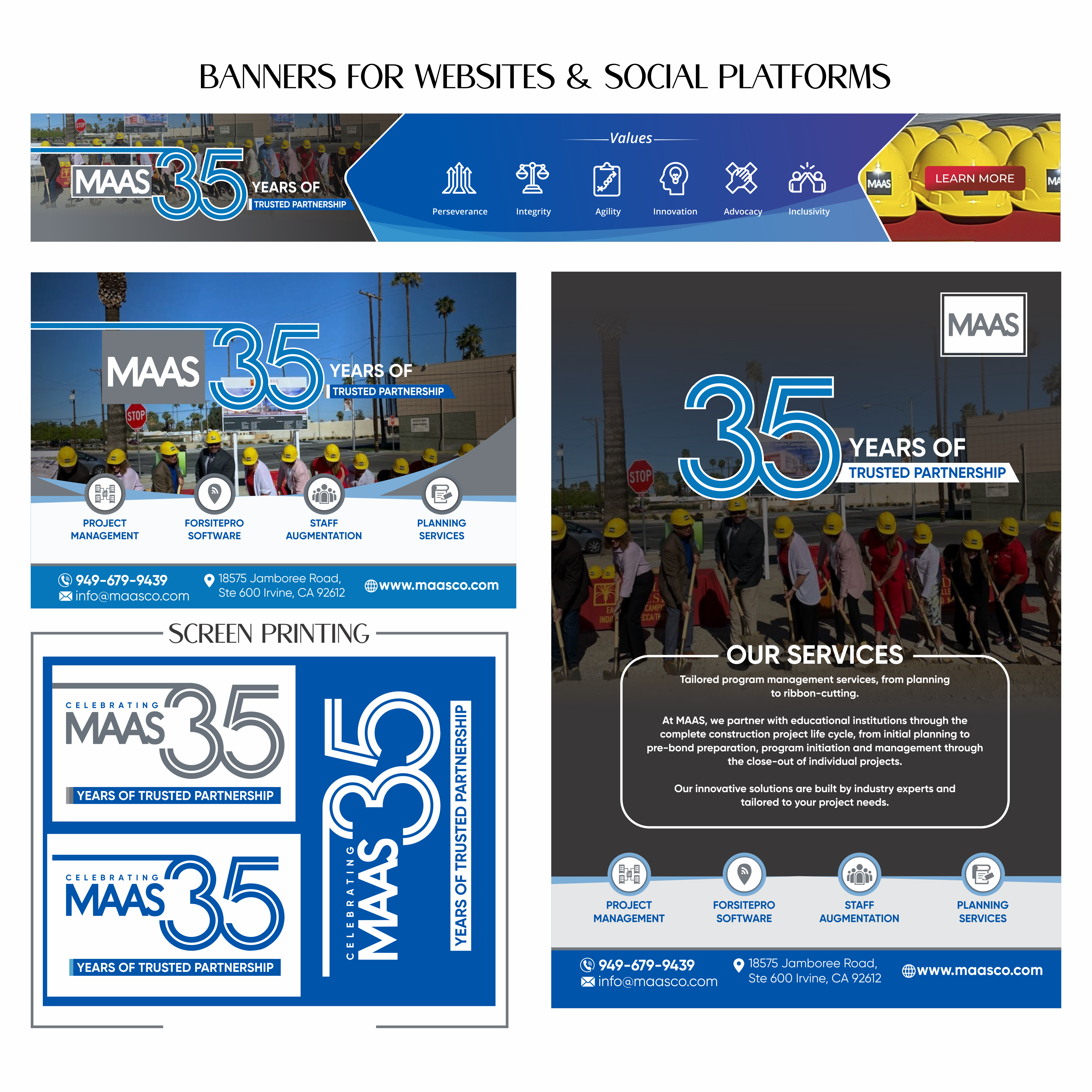 Graphic Design by Excellar Hub for MAAS Companies | Design #28426314