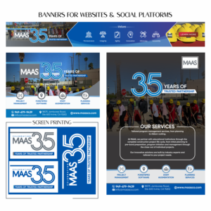 Graphic Design by Excellar Hub for MAAS Companies | Design: #28426314