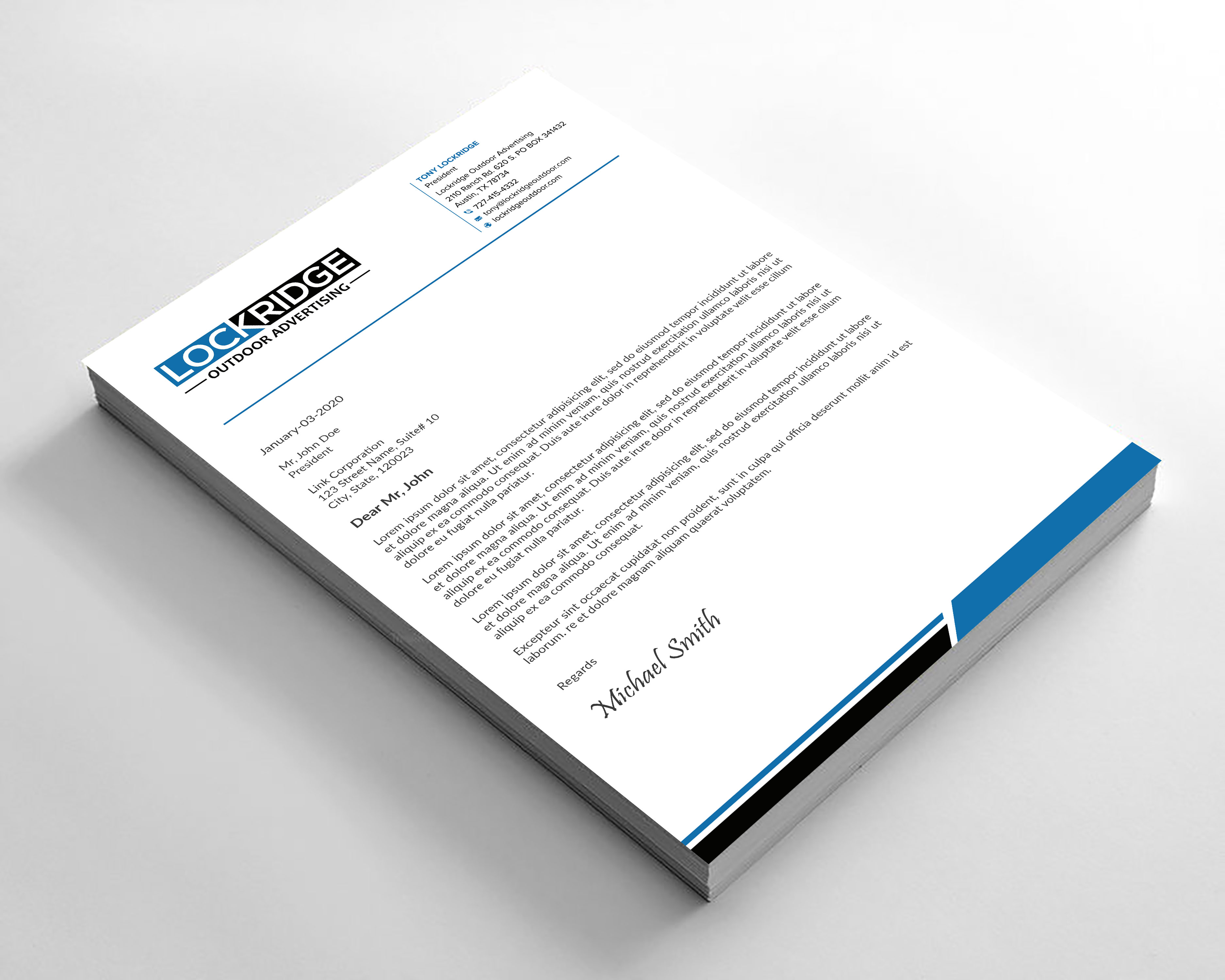 Stationery Design by sadikul islam for this project | Design #28424727