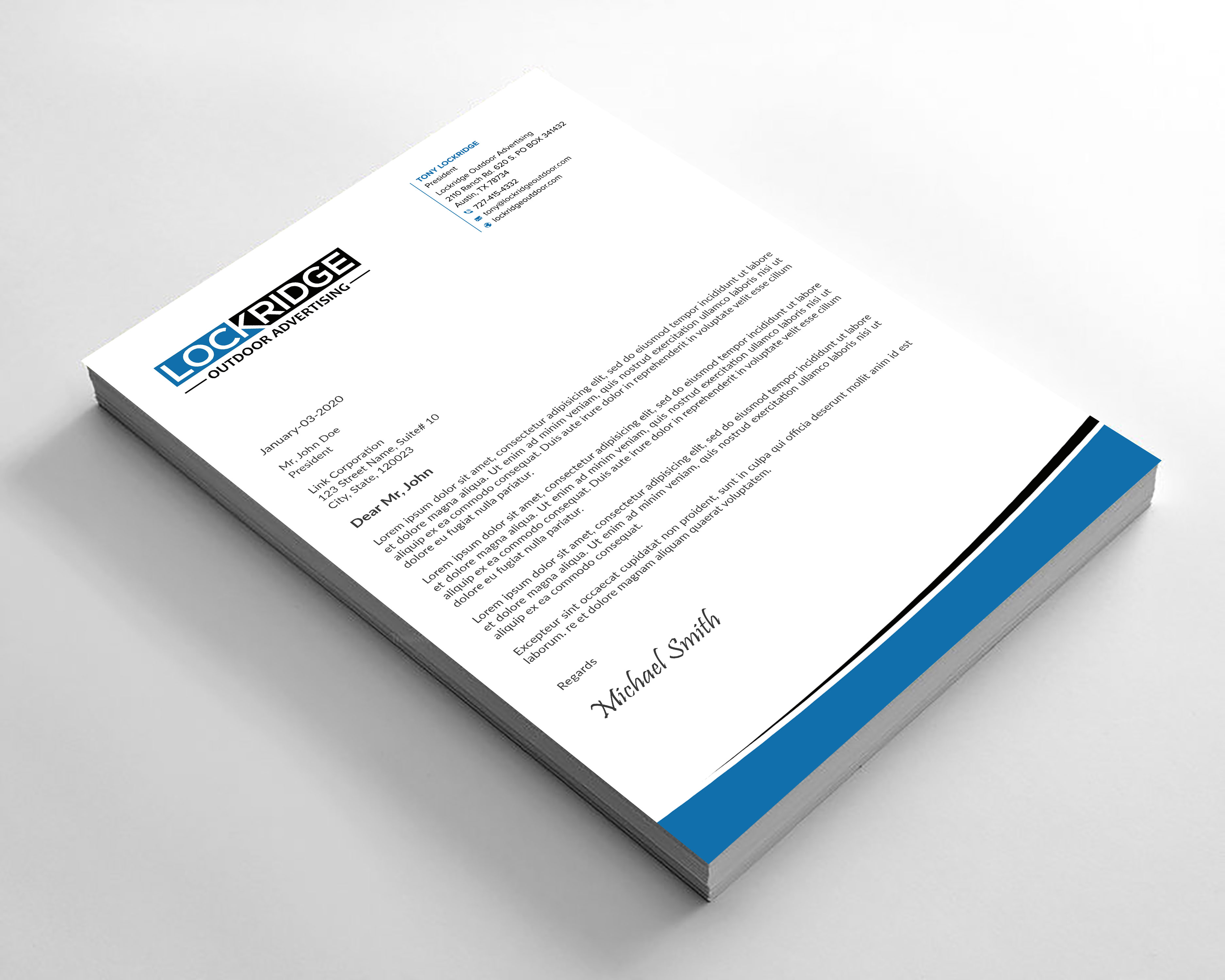 Stationery Design by sadikul islam for this project | Design #28424756