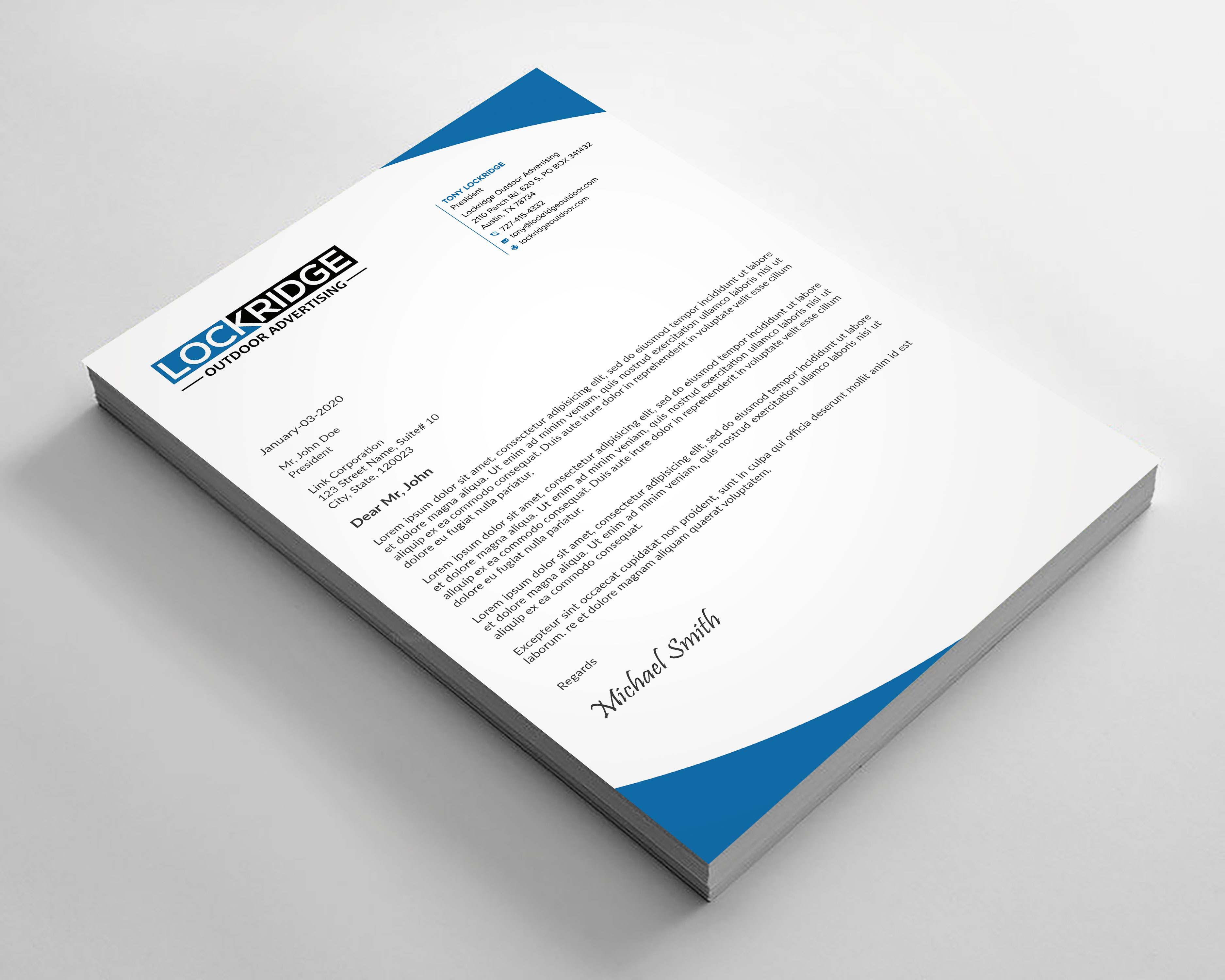 Stationery Design by sadikul islam for this project | Design #28425176