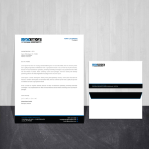 Stationery Design by Creations Box 2015 for this project | Design: #28449272