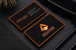 Visitenkarten-Design von RENEXIT für GOLDMAN EXCAVATIONS PTY LTD | Design: #28421841