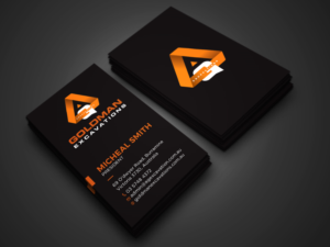Design de Carte de Visite par RENEXIT pour GOLDMAN EXCAVATIONS PTY LTD | Design : #28421849