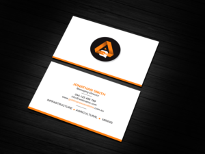 Business Card Design by Creations Box 2015 for GOLDMAN EXCAVATIONS PTY LTD | Design #28449174