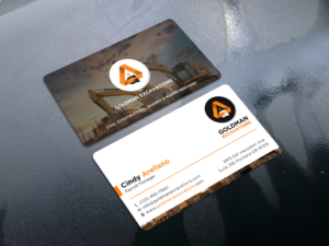 Design de Carte de Visite par Tripti Ranjan Gain pour GOLDMAN EXCAVATIONS PTY LTD | Design : #28429385