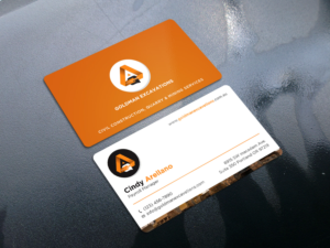 Design de Carte de Visite par Tripti Ranjan Gain pour GOLDMAN EXCAVATIONS PTY LTD | Design : #28429389