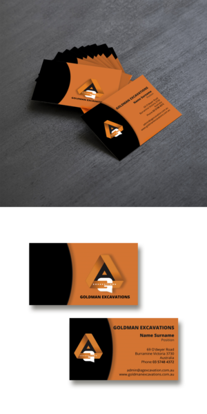 Business Card Design by SleepyRobbik