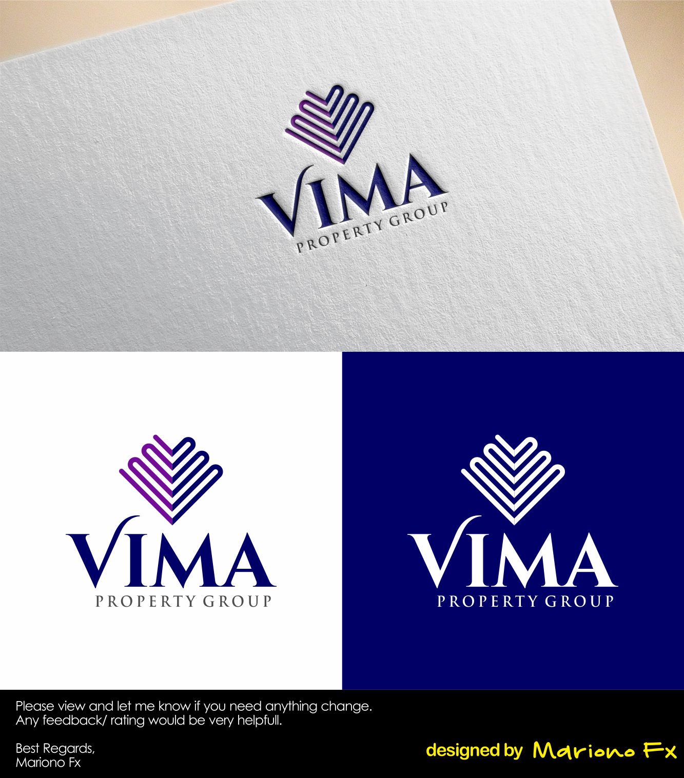 Design de Logo par Mariono Fx pour Vima Property Group, Inc. | Design #28421489