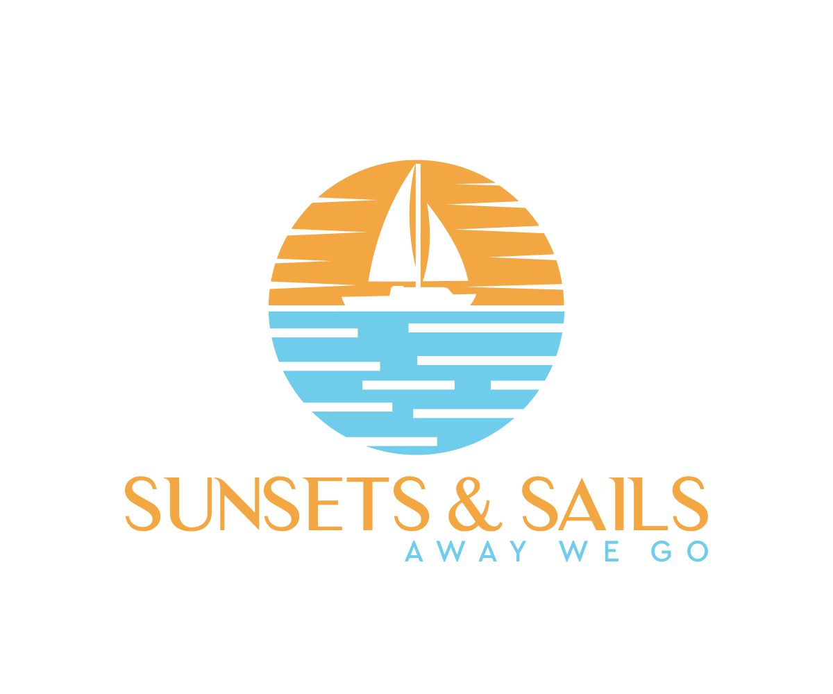 Logo Design by Thati Designs for Sunsets and Sails Travel, LLC   | Design #28428674