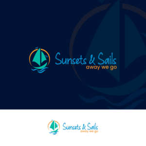 Logo Design by nzdesigners for Sunsets and Sails Travel, LLC   | Design: #28434516
