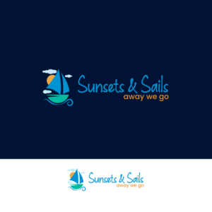 Logo Design by nzdesigners for Sunsets and Sails Travel, LLC   | Design: #28434517