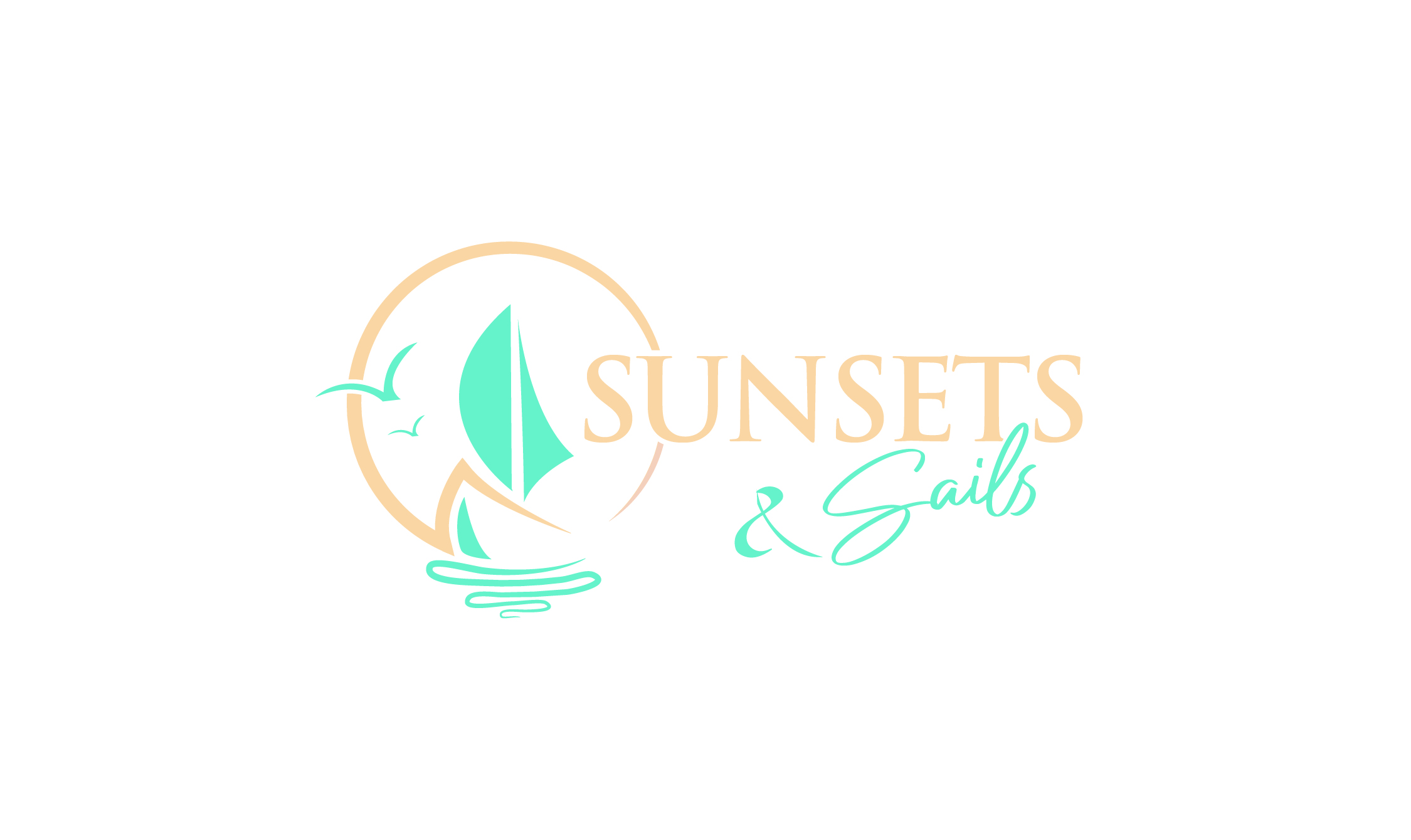 Logo Design by logoQ for Sunsets and Sails Travel, LLC   | Design #28437734