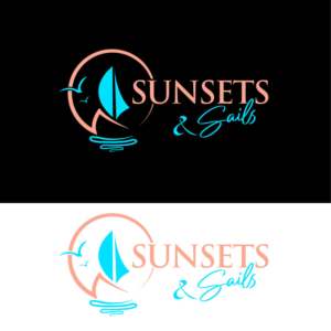 Logo Design by logoQ for Sunsets and Sails Travel, LLC   | Design: #28446727