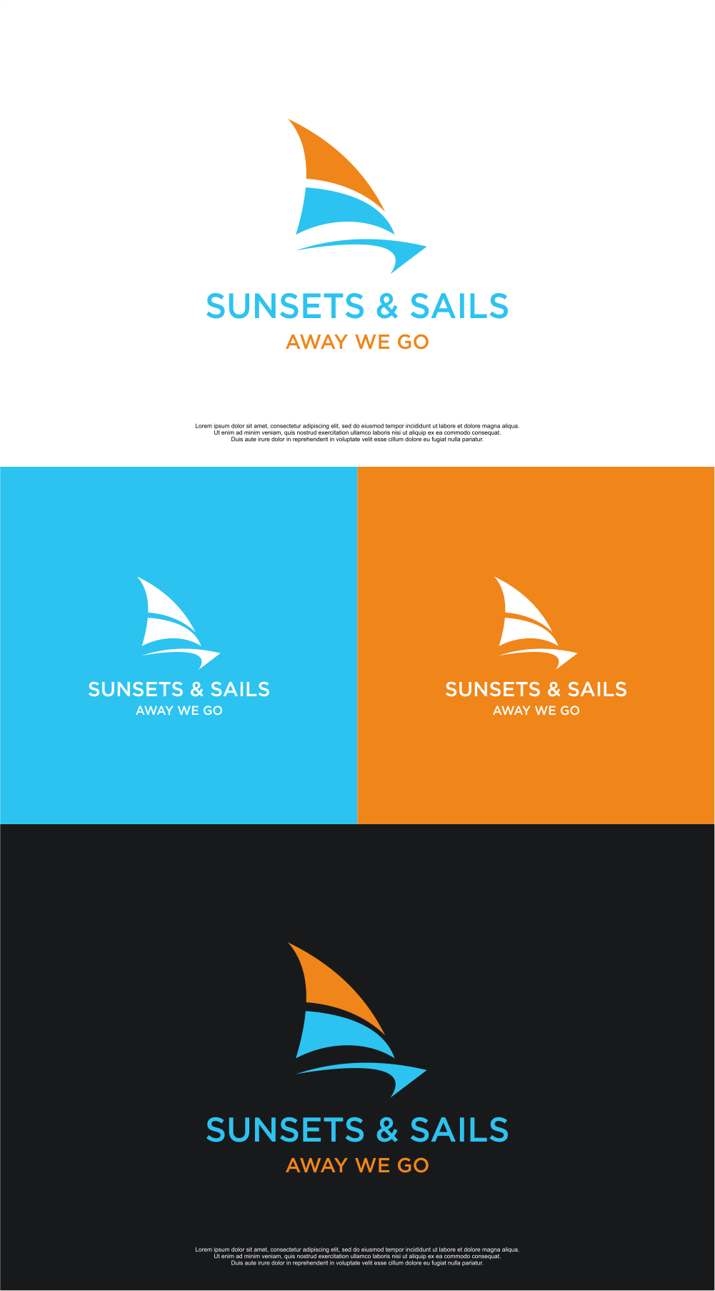 Logo Design by MASH Std for Sunsets and Sails Travel, LLC   | Design #28422100