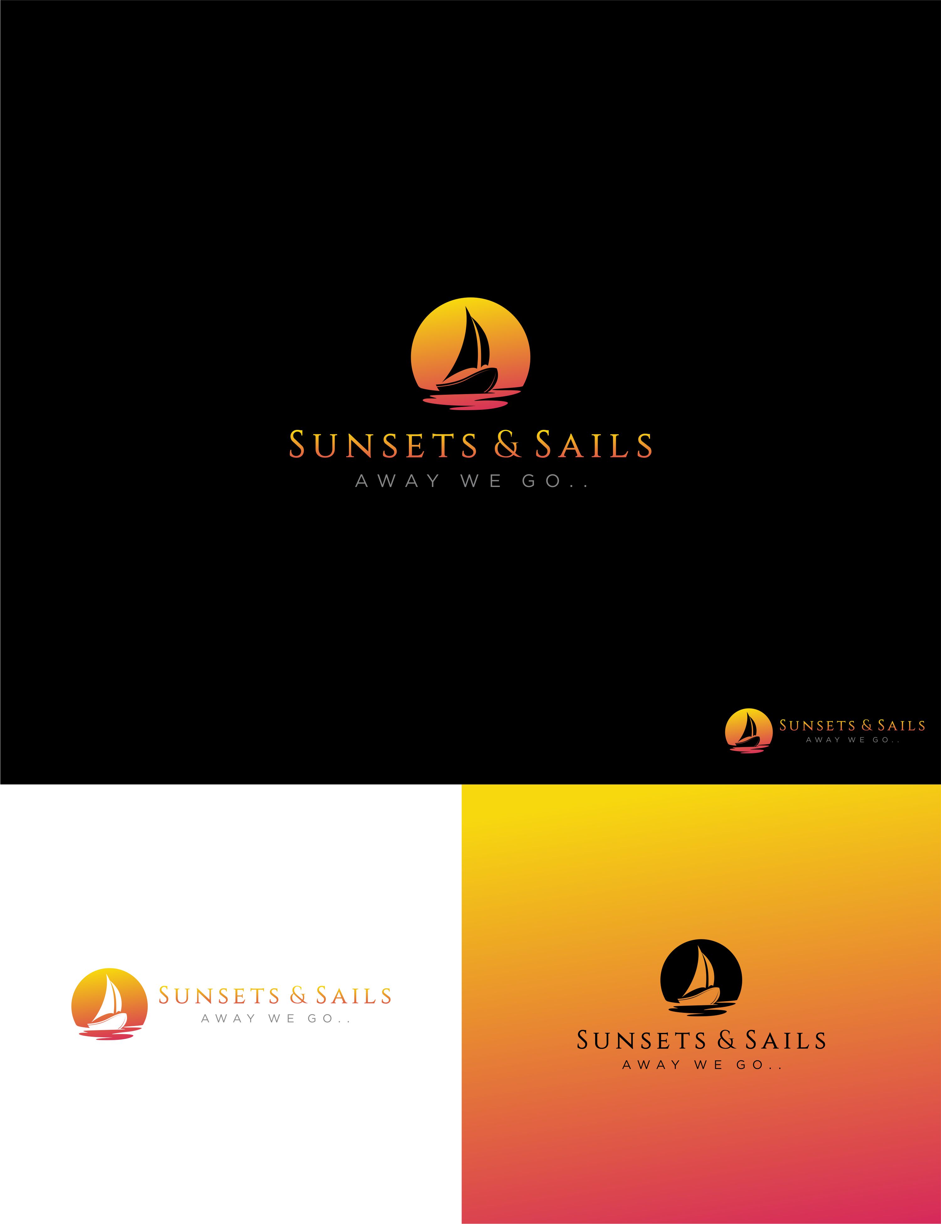 Logo Design by ace_art™ for Sunsets and Sails Travel, LLC   | Design #28422616