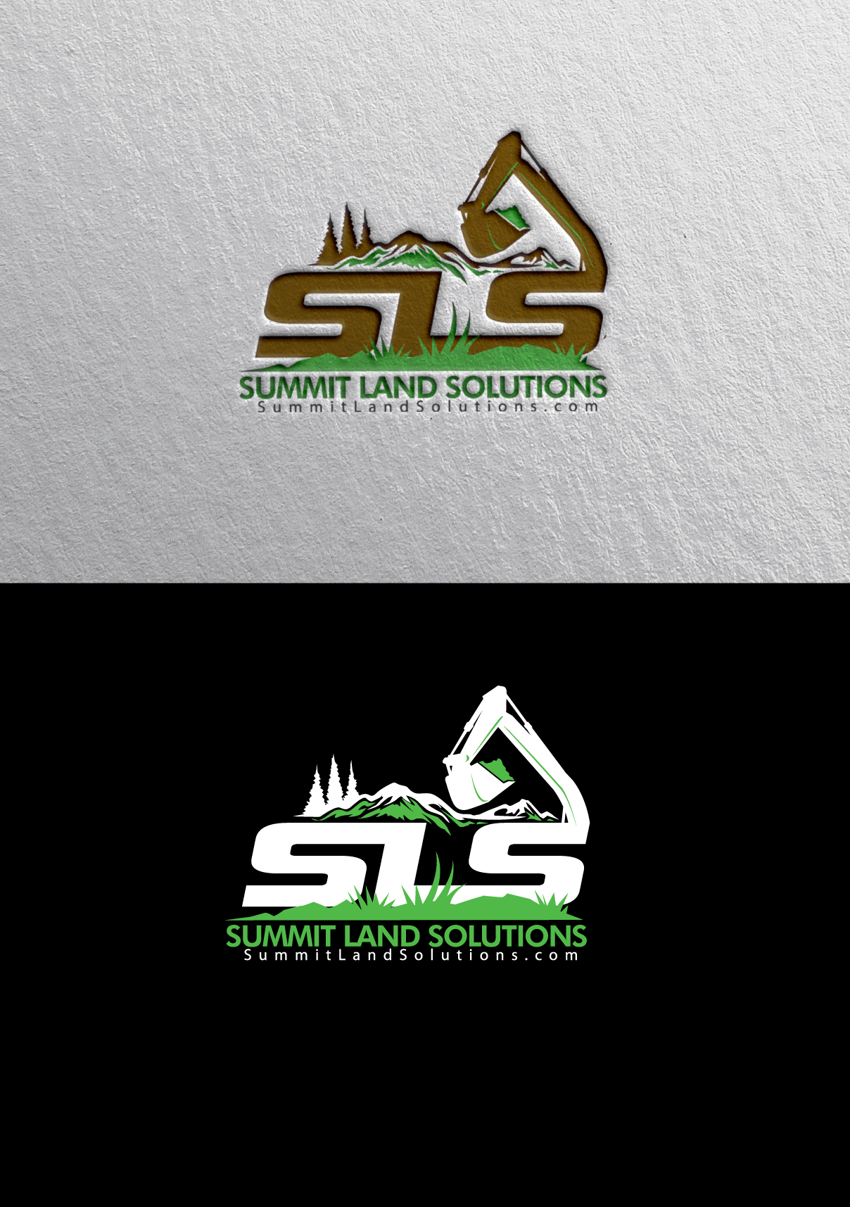 Diseño de Logo por LogoPoko para Summit Land Solutions | Diseño #28425545