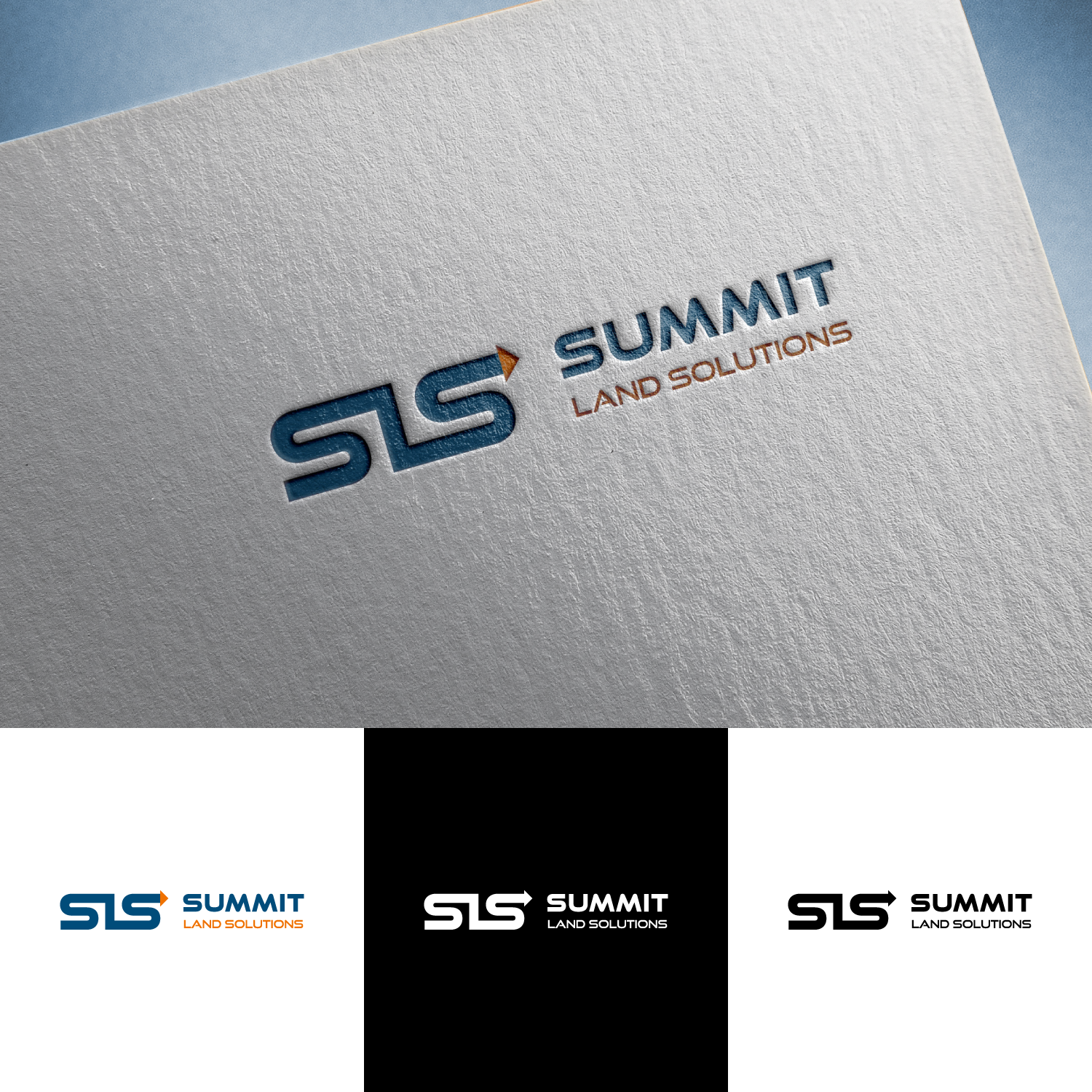 Logo Design by Omee for Summit Land Solutions | Design #28423063
